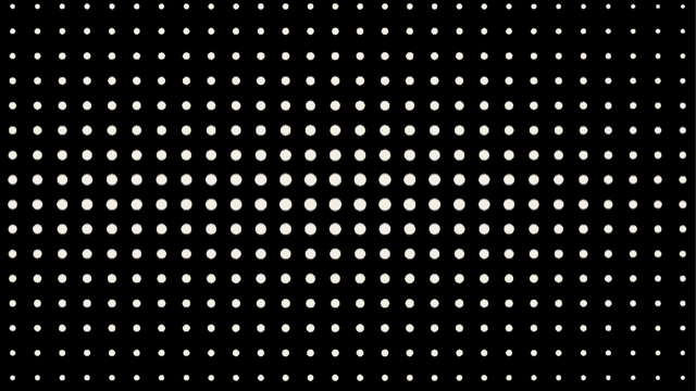Halftone, moved by a pulse