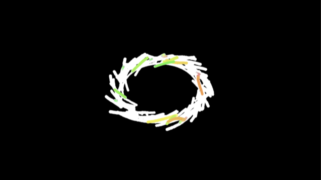 Orbit, moved by a pulse